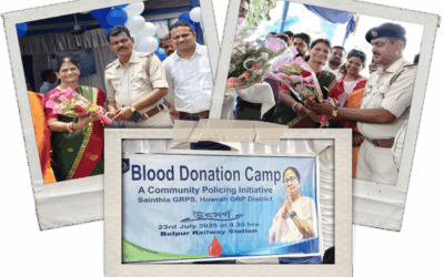 Blood Donation Camp at Bolpur