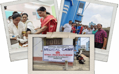 বোলপুর এলাকার বৃহন্নলাদের স্বাস্থ্য শিবিরের আয়োজন