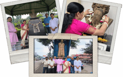 কবিগুরুর প্রতি শ্রদ্ধার্ঘ্য জ্ঞাপন