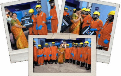 Safety Kit For Night Workers of Bolpur Municipality