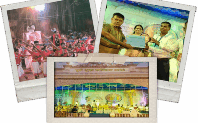 বিসর্জনের বিশেষ শোভাযাত্রা (কার্নিভাল ২০২৫) বোলপুর, বীরভূম