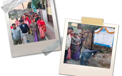 Foundation Stone Laying at Ward Number 18