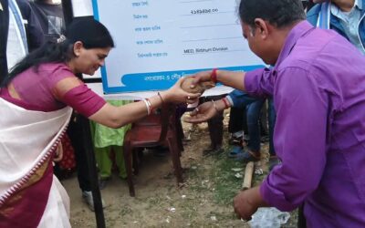 Foundation Stone Laying at Ward Number 19